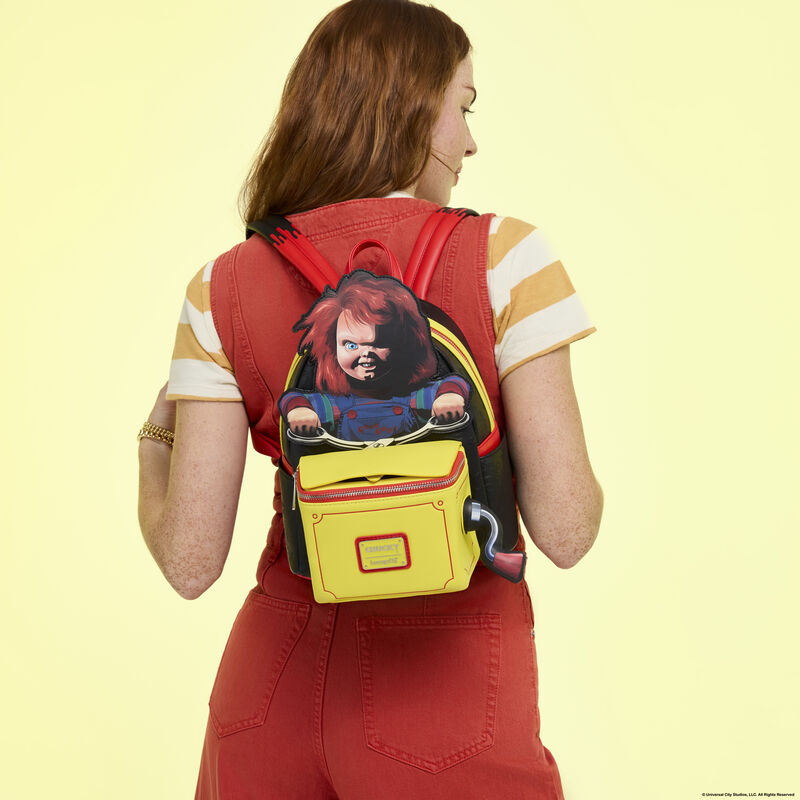Chucky Pop-Up Clown Cosplay Mini Backpack LFlifestyle3 view 4